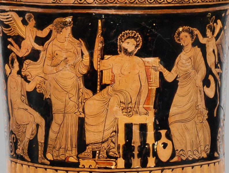 Ἀ&phi;&rho;&omicron;&delta;ί&tau;&eta;, &Pi;&epsilon;&rho;&sigma;&epsilon;&phi;ό&nu;&eta;, Ἄ&delta;&omega;&nu;&iota;&sigmaf;, &Zeta;&epsilon;ῦ&sigmaf; &kappa;&rho;&iota;&tau;ή&sigmaf;